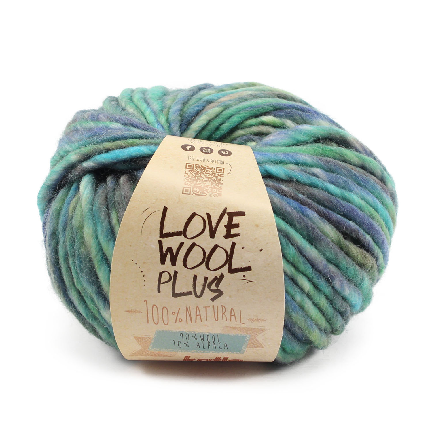 lanas-katia-love-wool-204-verde-azul-verde-oscuro